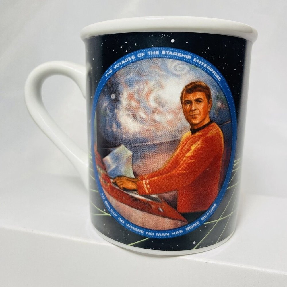 The Star Trek Hamilton Mug Collection Vintage 10 Oz Scotty Engineering Officer